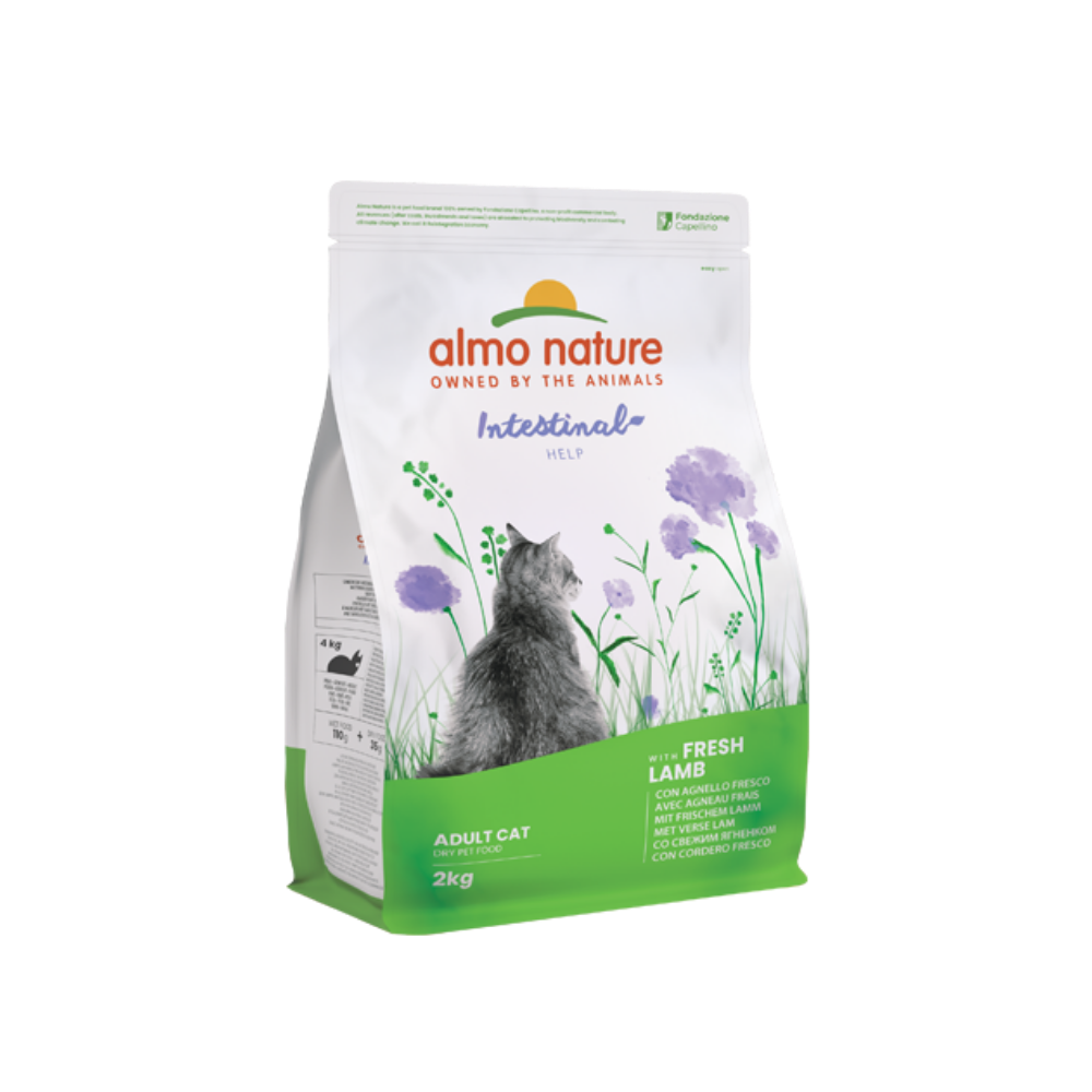 croquettes digestion pour chat à l'agneau