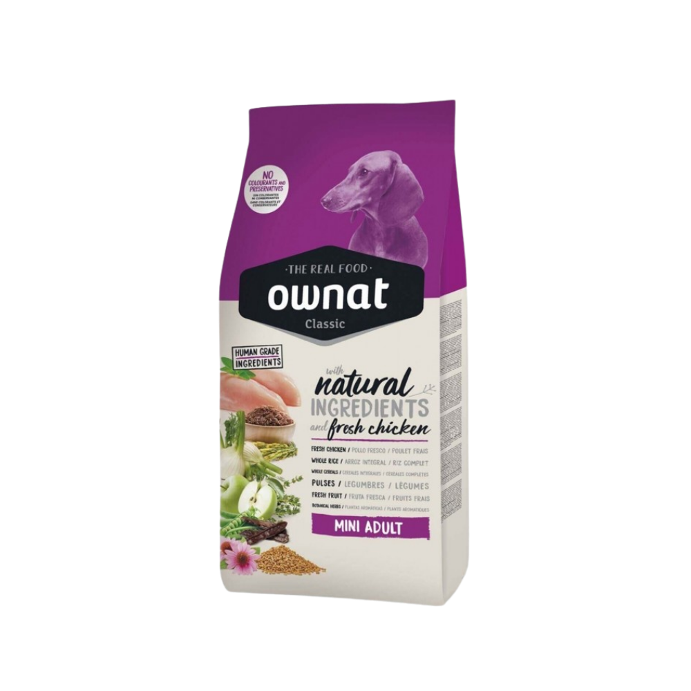 croquettes pour petit chien adulte au poulet
