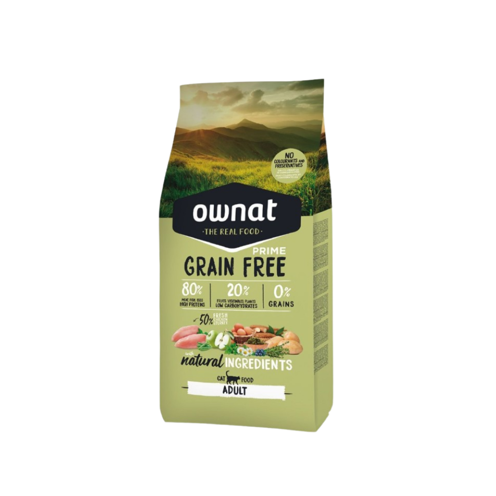 croquettes sans céréales pour chat adulte