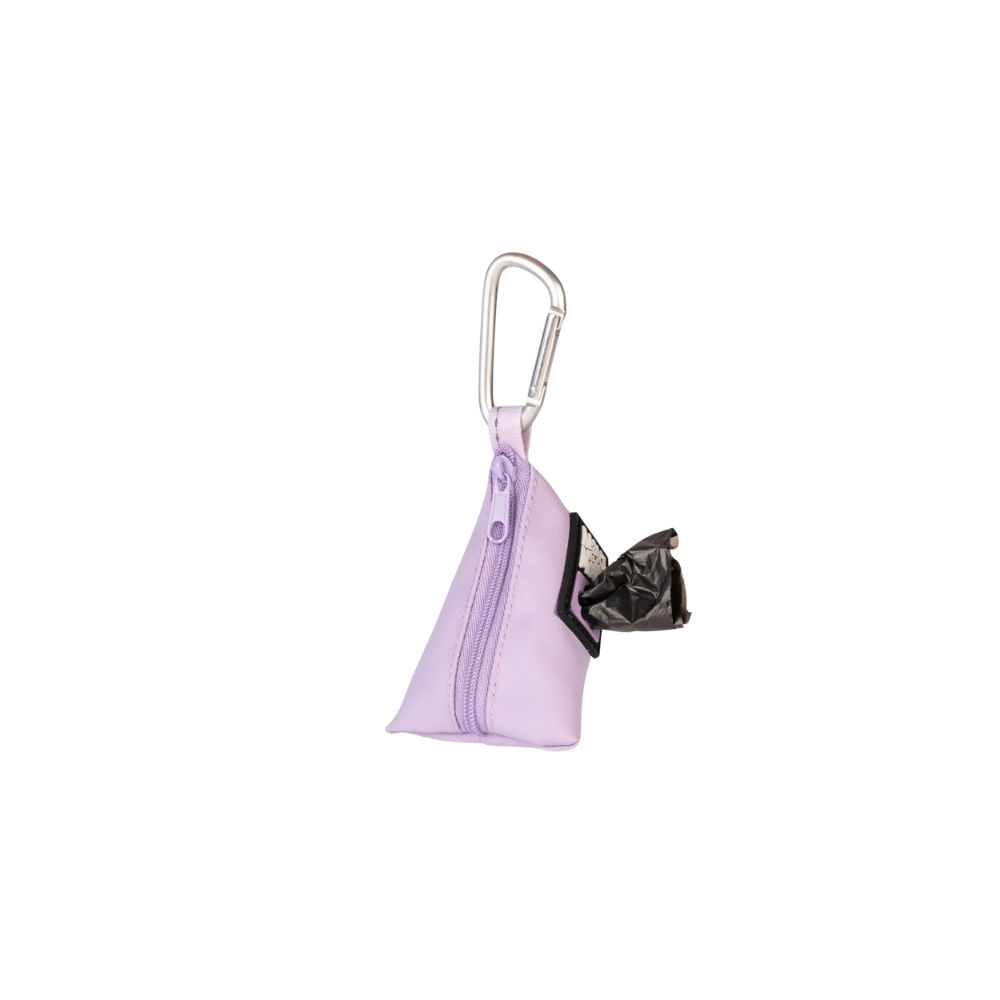 Distributeur de sac à déjection pour chien de la marque Max & Molly, gamme Matrix 2.0 couleur Lavande