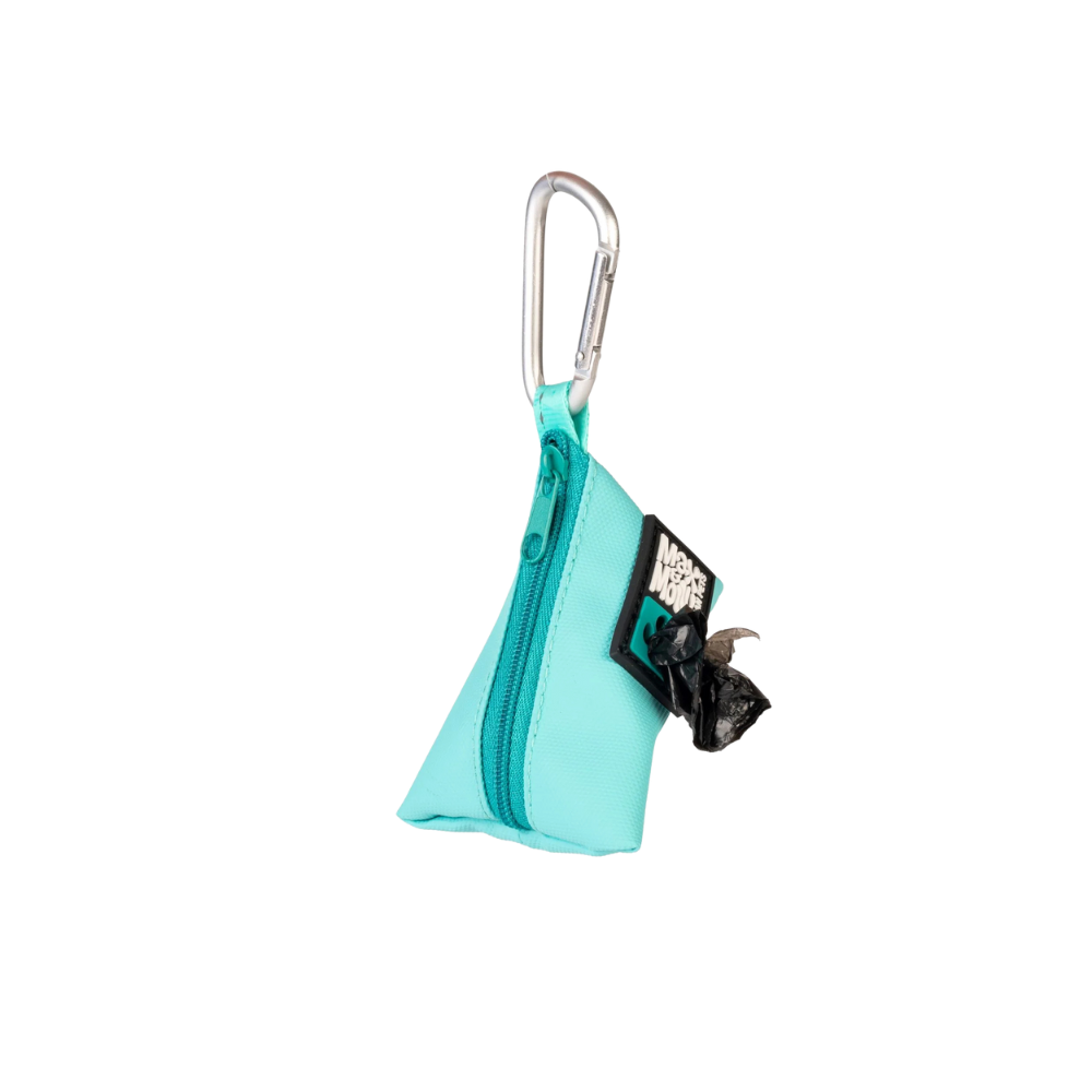 Distributeur de sac à déjection pour chien de la marque Max & Molly, gamme Matrix 2.0 couleur Turquoise