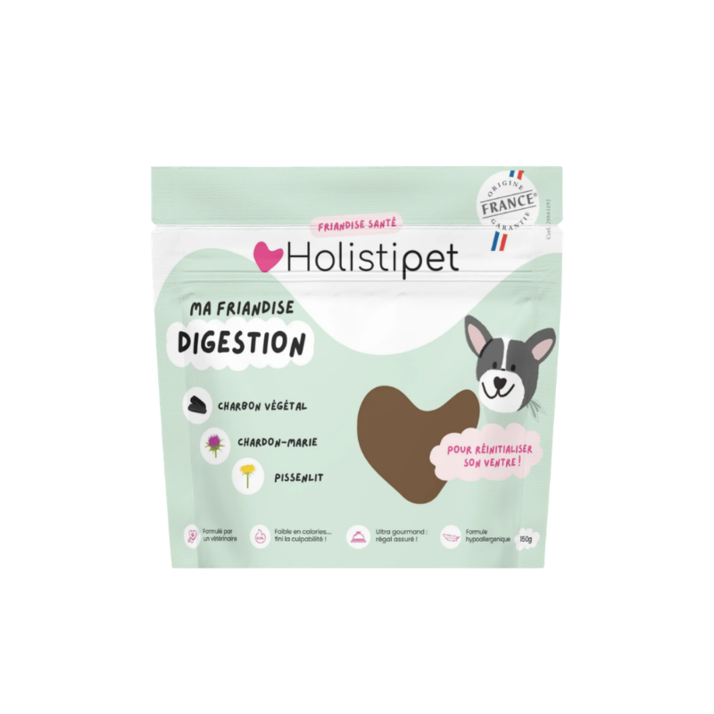 Friandises pour chien digestion holistipet