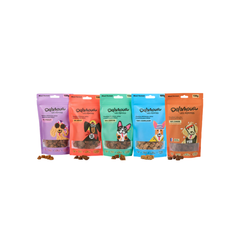 Friandises pour chien 5 saveurs