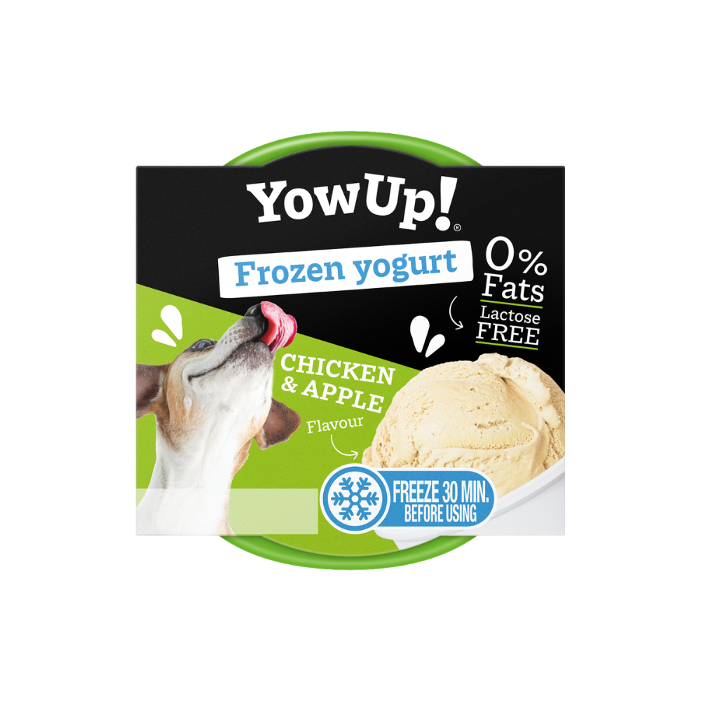 Glace pour chien poulet et pomme Yowup