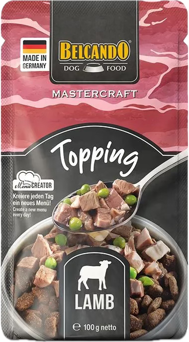 Topping bouillon parfum agneau et petits pois