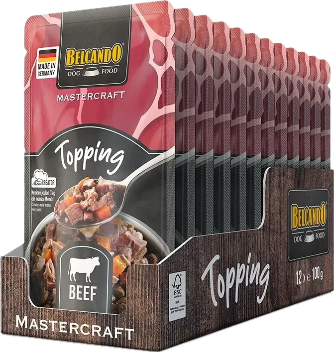 Topping bouillon parfum boeuf et carottes