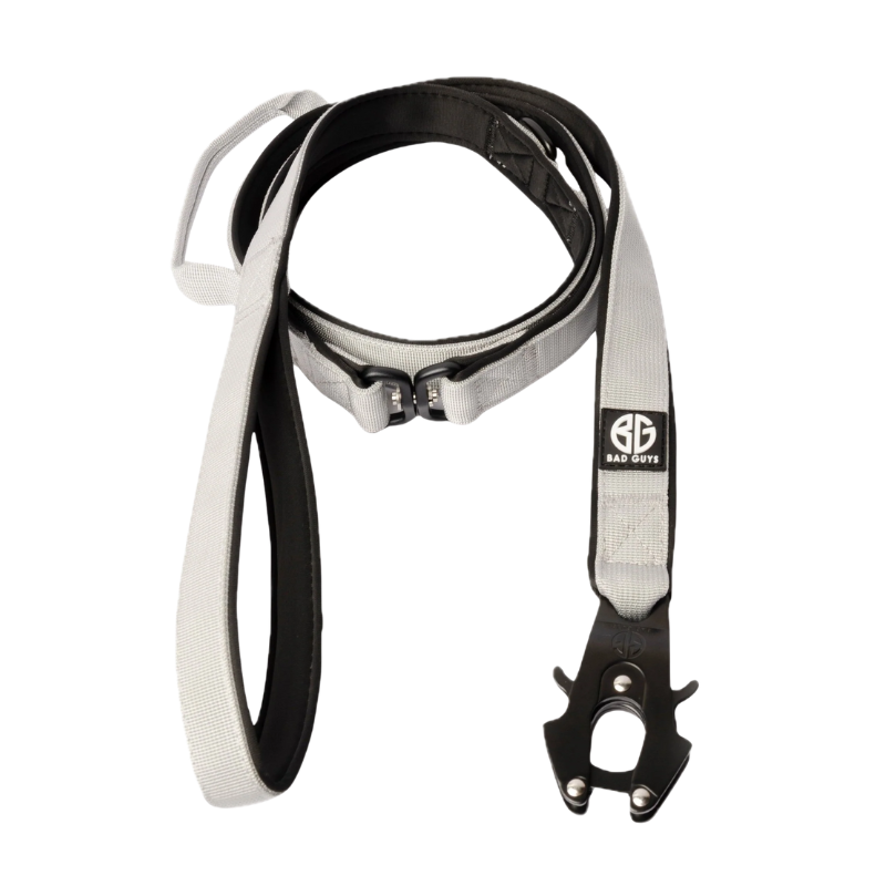 Laisse Bad Buys gamme Sniper couleur gris