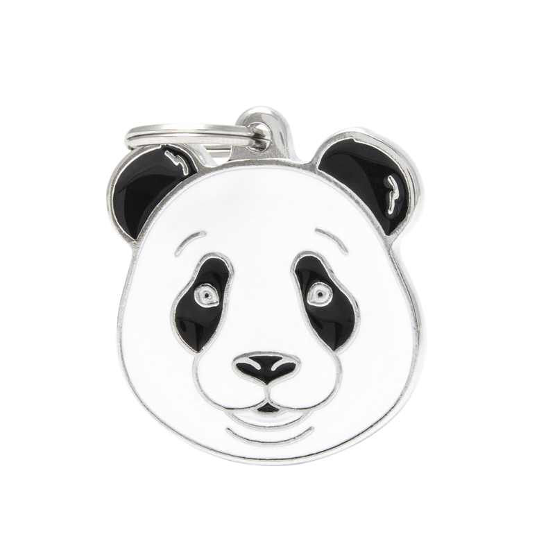 Médaille pour chien forme panda