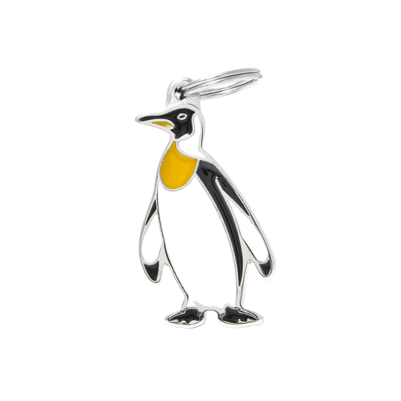 Médaille pour chien forme pingouin