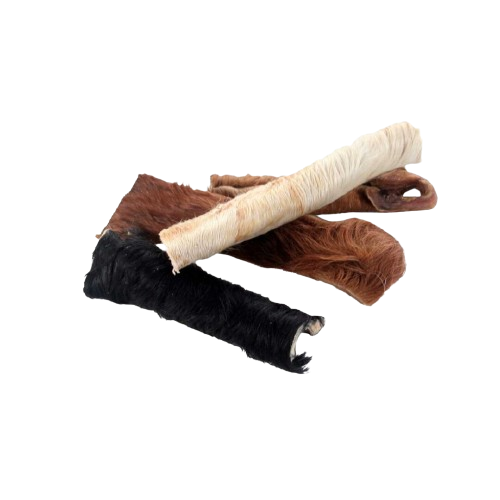 Peau de boeuf avec poils - 15cm