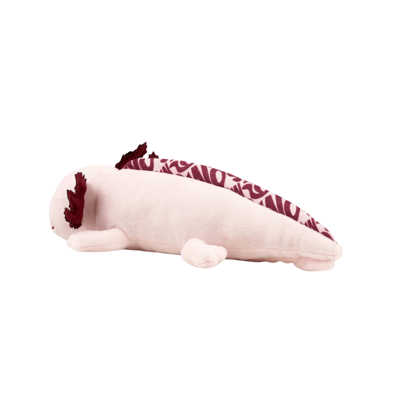 Peluche pour chien Axel l'Axolotl de dos
