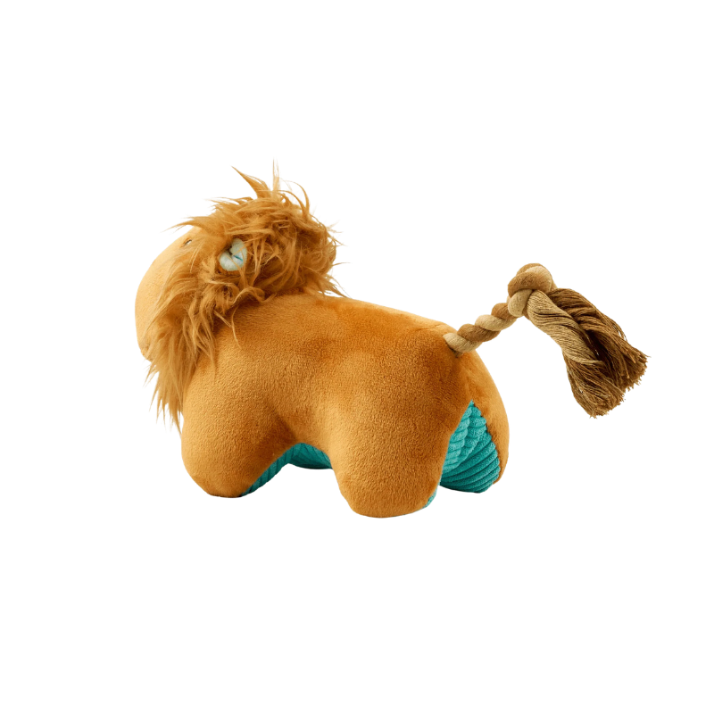 Peluche pour chien George le Lion de dos