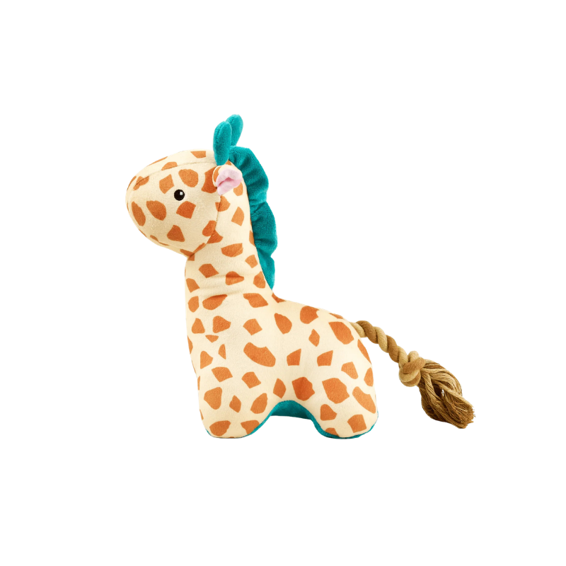 Peluche pour chien Jerry la girage de profil