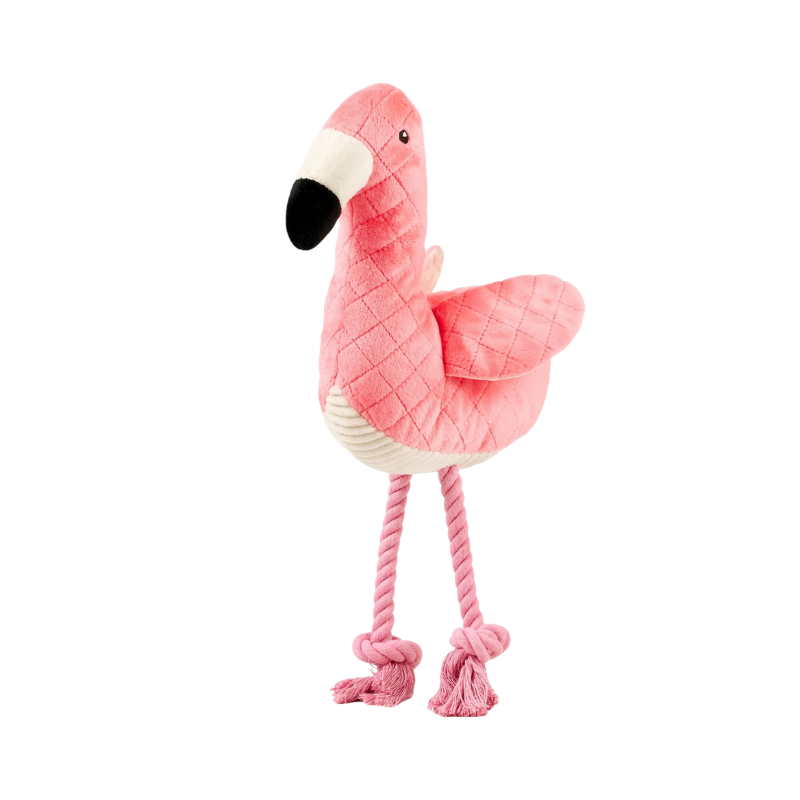 Peluche pour chien Sunny le Flamand rose