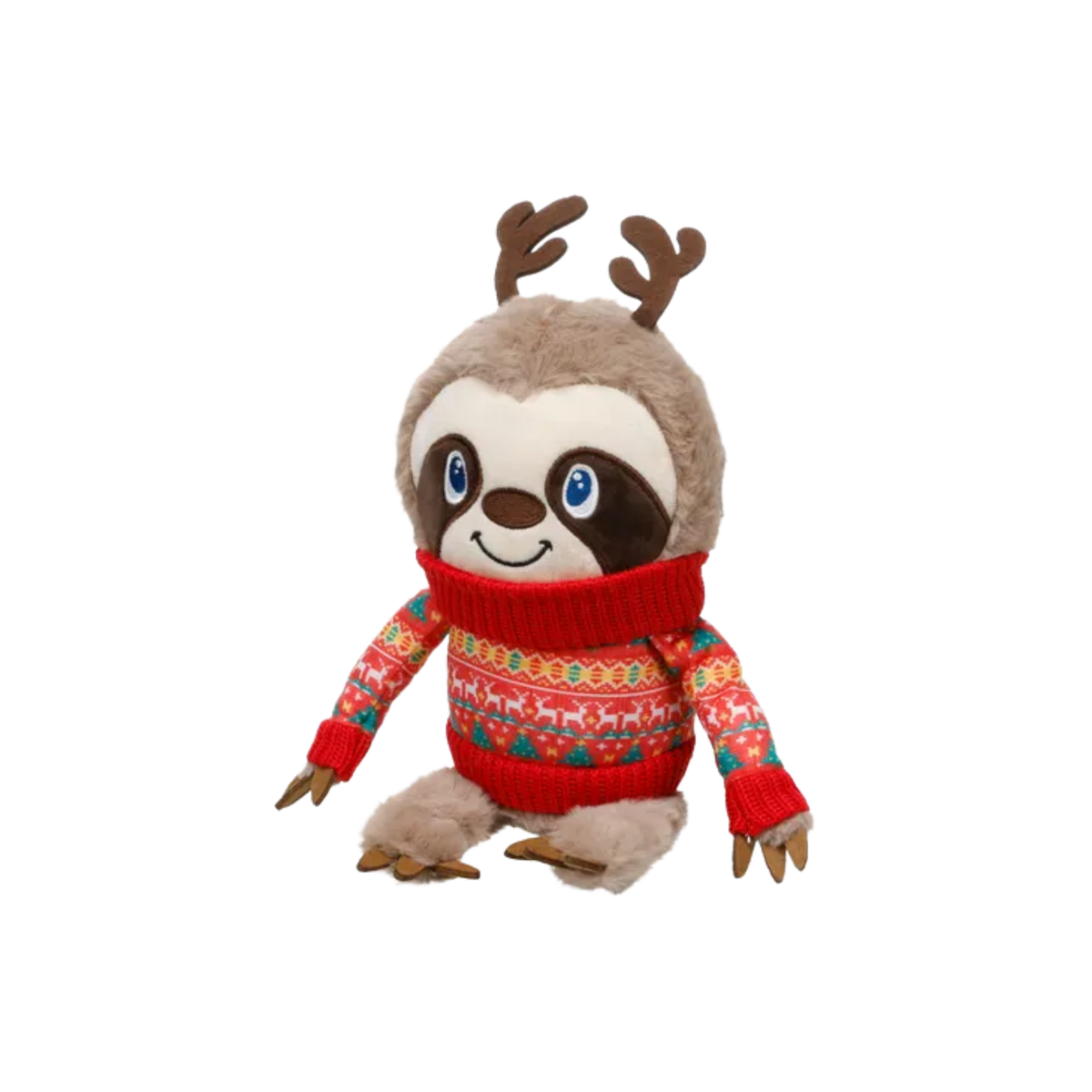 Peluche pour chien Noel friedl le paresseux