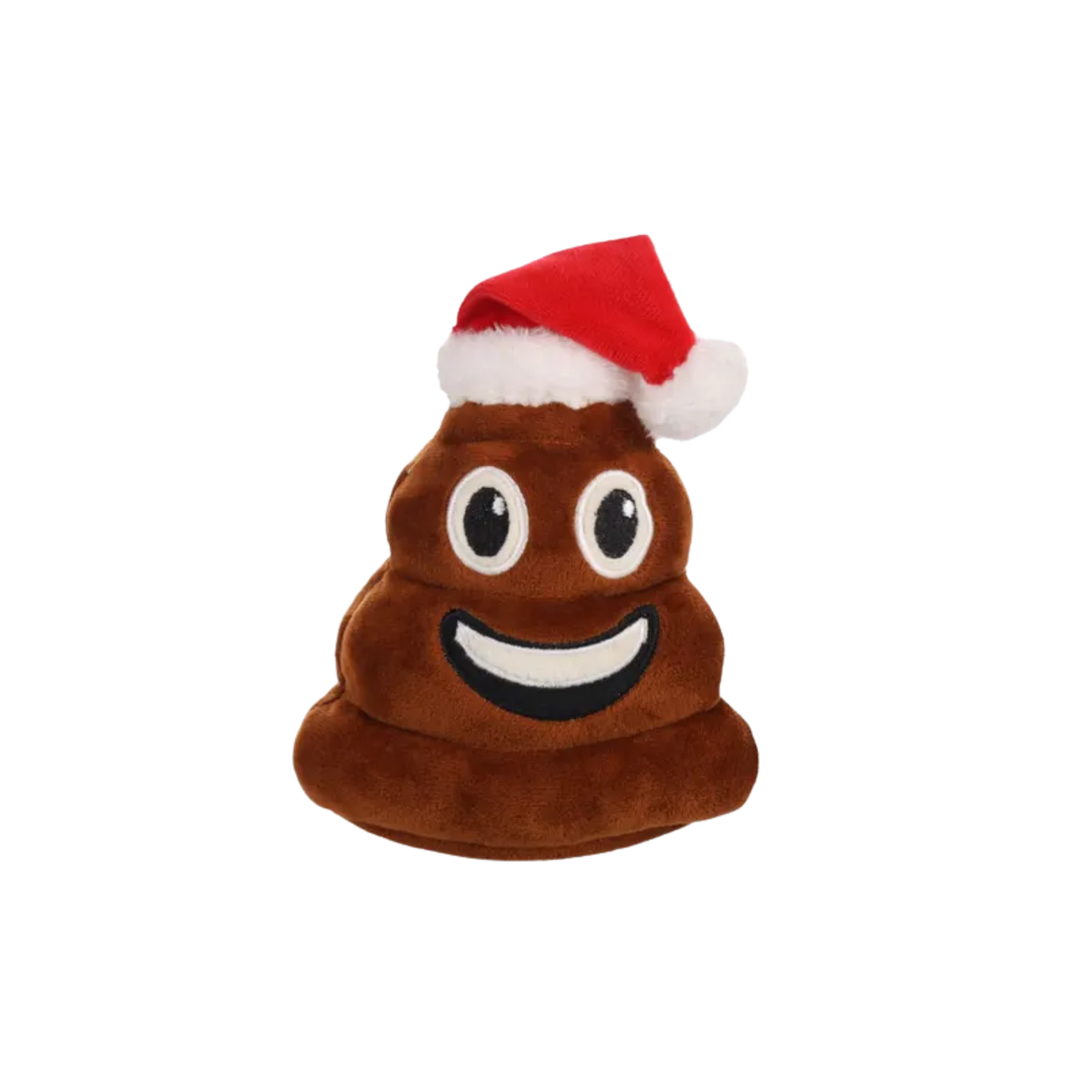 Peluche de noel caca souriant