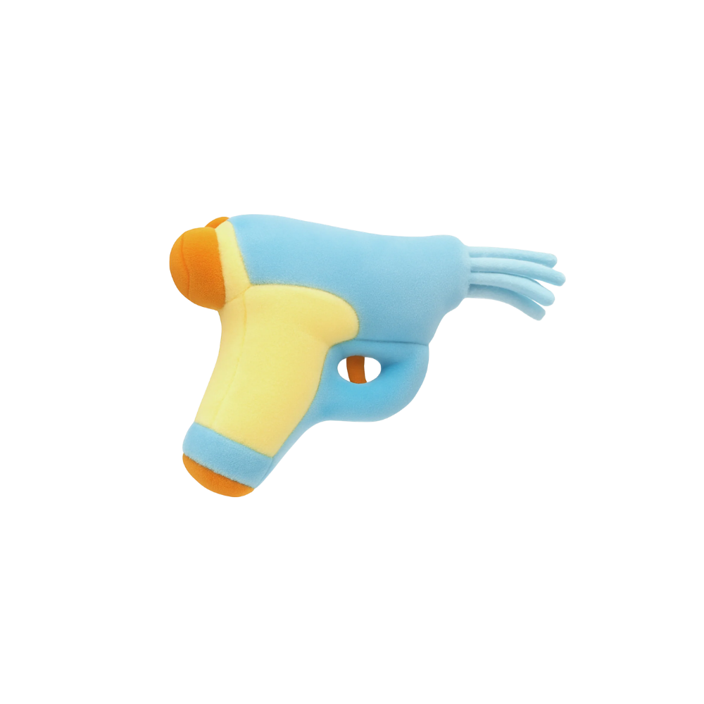 Peluche pour chien - Pistolet à eau - Bandit