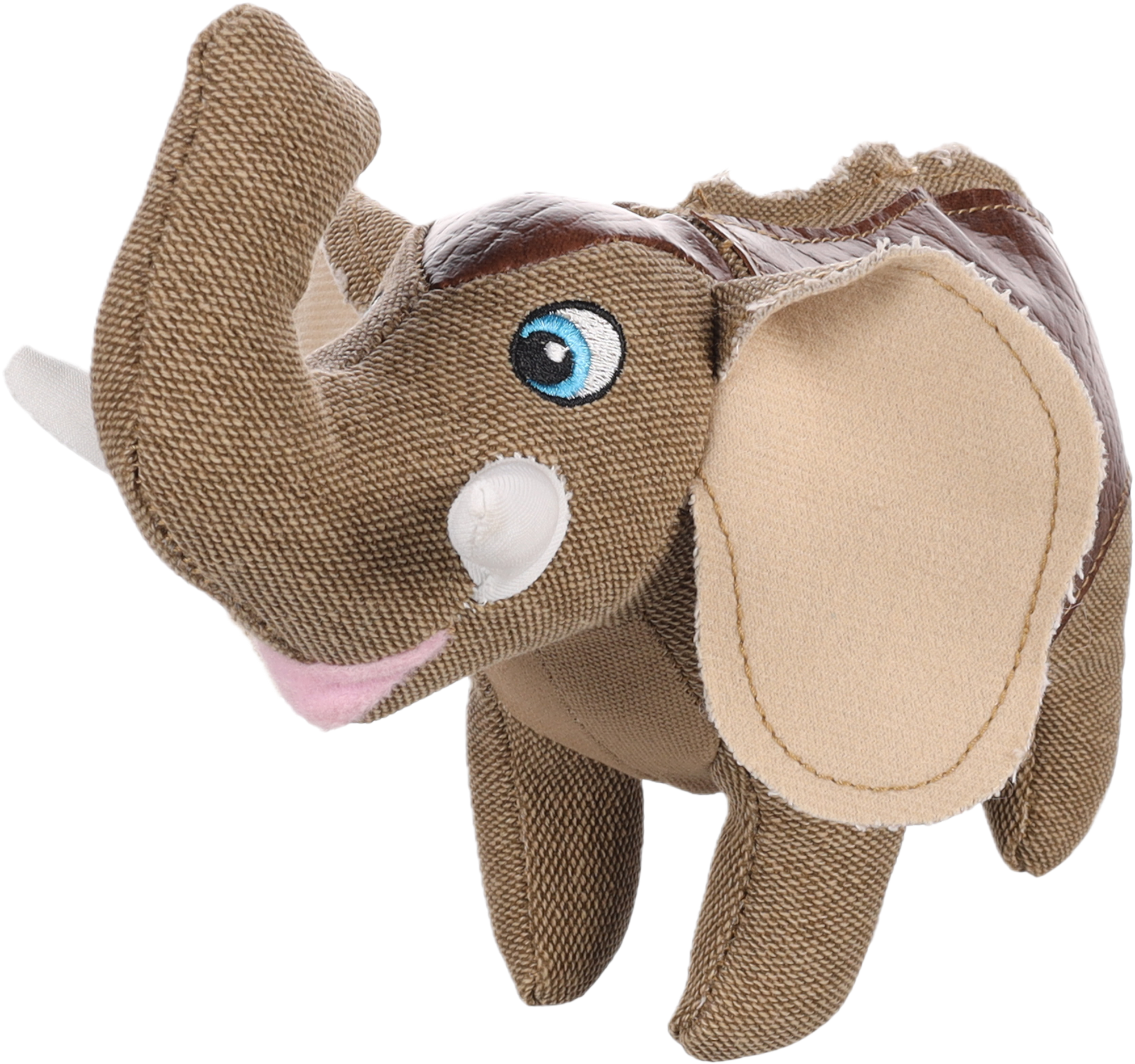 Peluche Purza l'éléphant de face