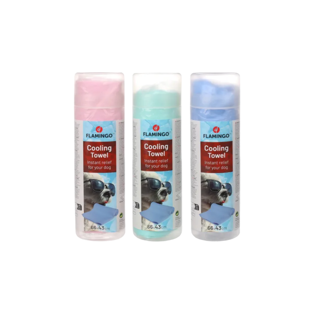 Serviette rafraichissante pour chien
