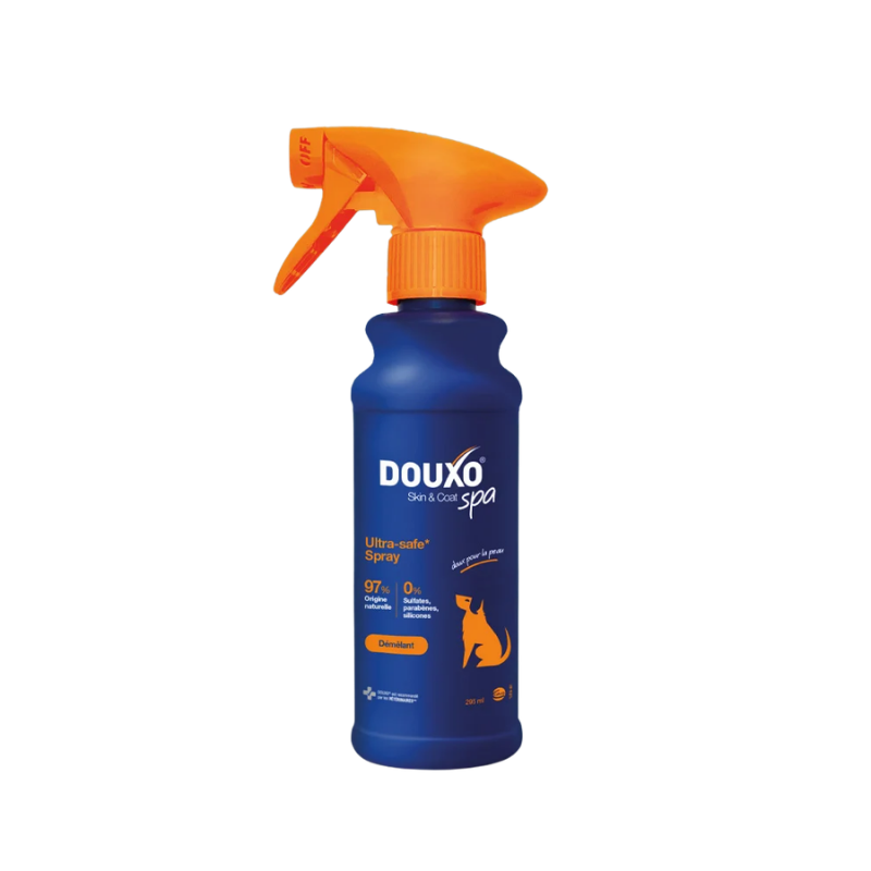 Spray démêlant pour chien Douxo Spa