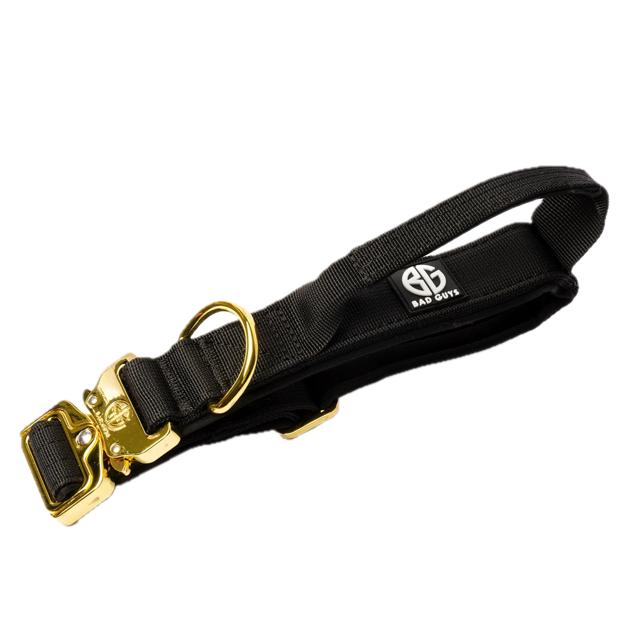 Collier Bad Guys - 3cm - Noir & Or