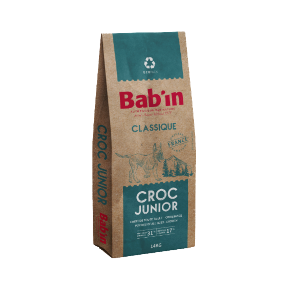 Sac de croquettes Bab'in Croc junior