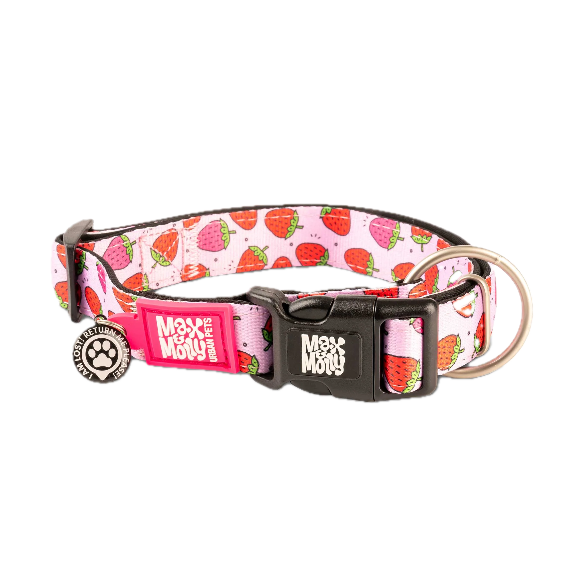 Collier Max & Molly - Fraise