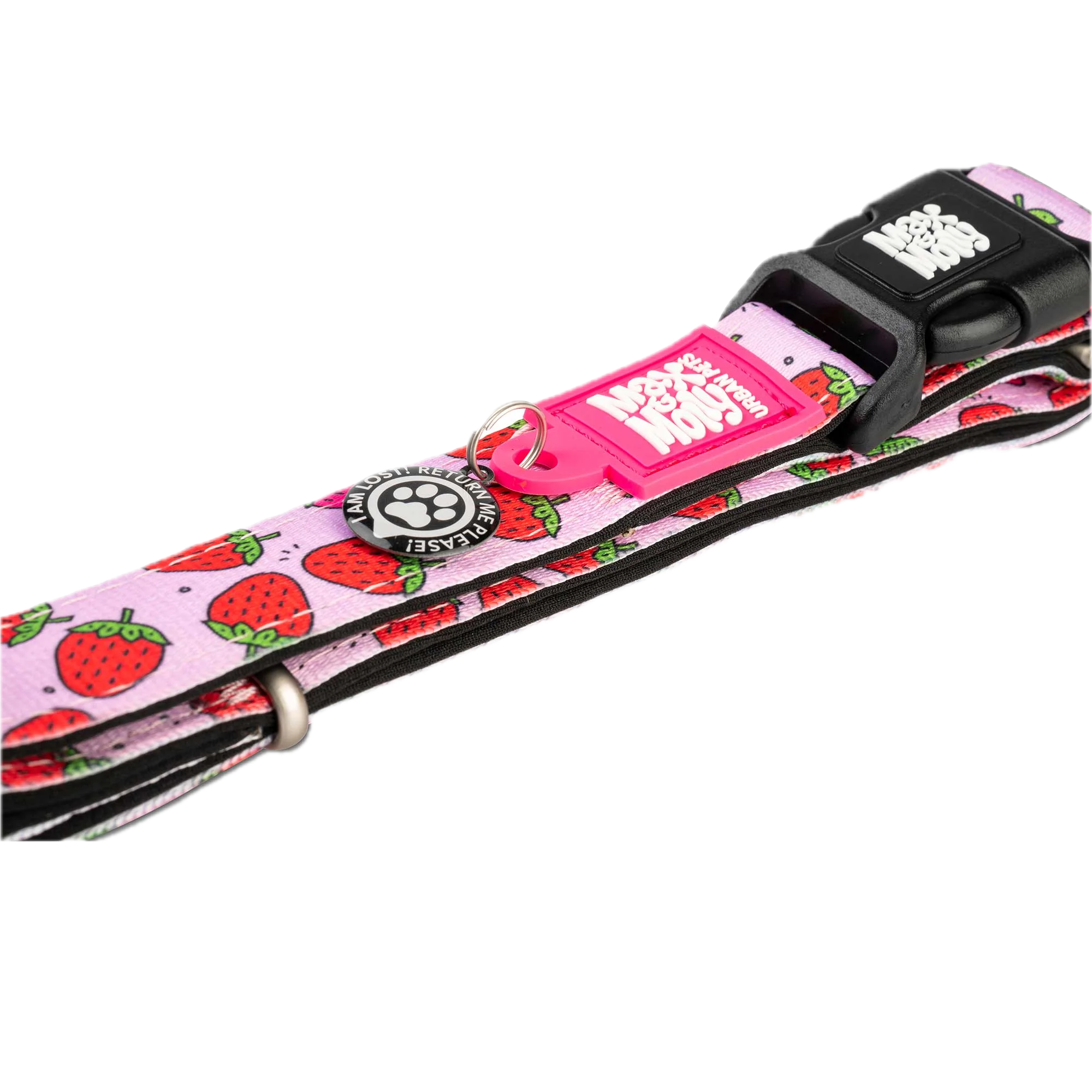 Collier Max & Molly - Fraise