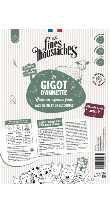 Croquettes Les Fines Moustaches - La Gigot d'Annette