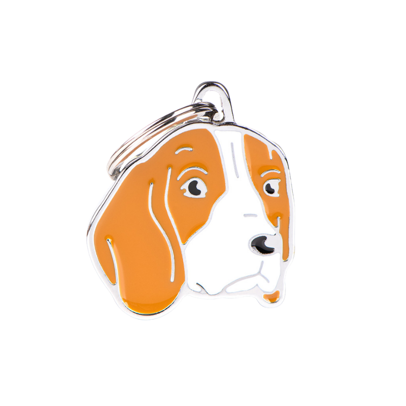 Médaille pour chien forme Beagle