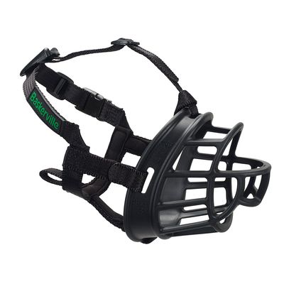 Muselière pour chien Ultra 2.0 de la marque Bakerville, couleur noire