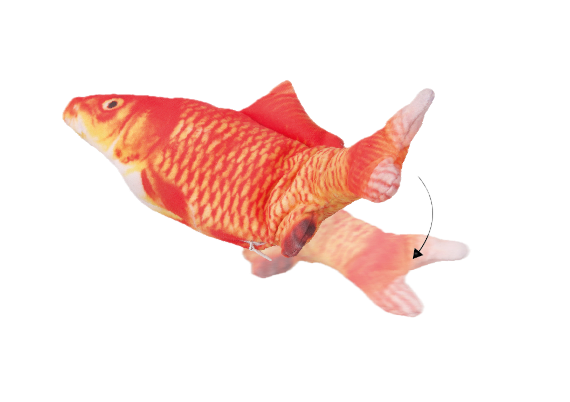 Jouet poisson en mouvement