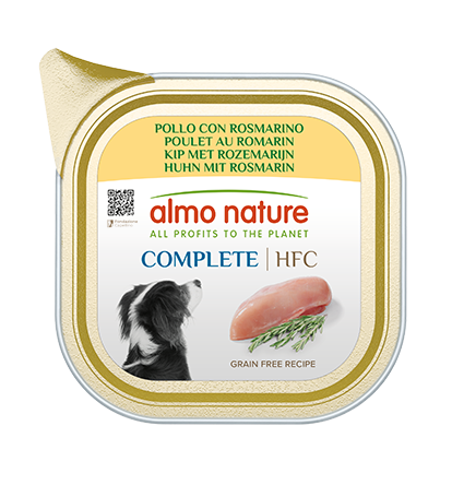 Pâtée Chien- Almo Nature - Poulet au romarin