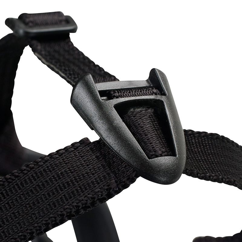 Sangles de la muselière pour chien Ultra 2.0 de la marque Bakerville, couleur noir