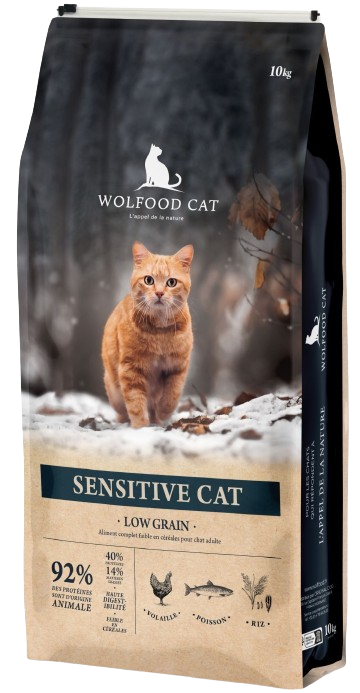 Croquettes Wolfood - Chat Sensible