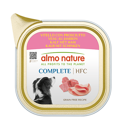 Pâtée Chien- Almo Nature - Veau au jambon