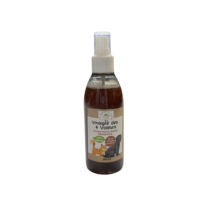 Vinaigre répulsif pour chien et chat 